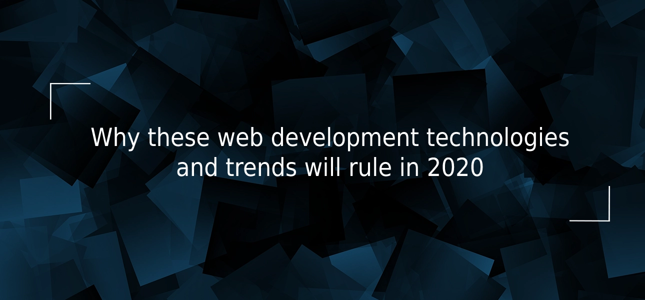 web development trend '20 banner