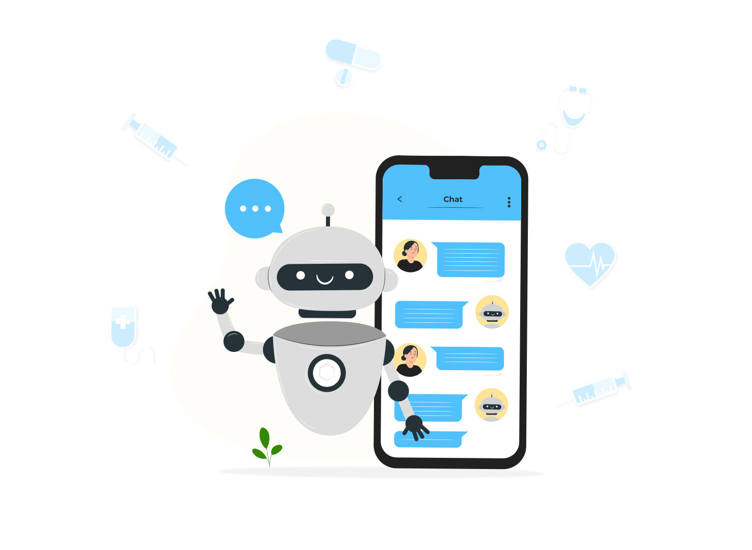 Chatbots for medical Industry