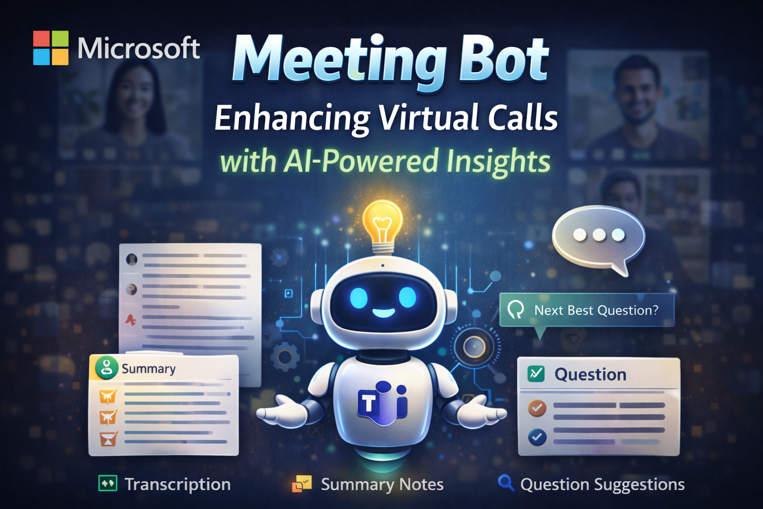 Meeting Bot (AI Noter Taker Bot): Enhancing Virtual Calls with AI-Powered Insights