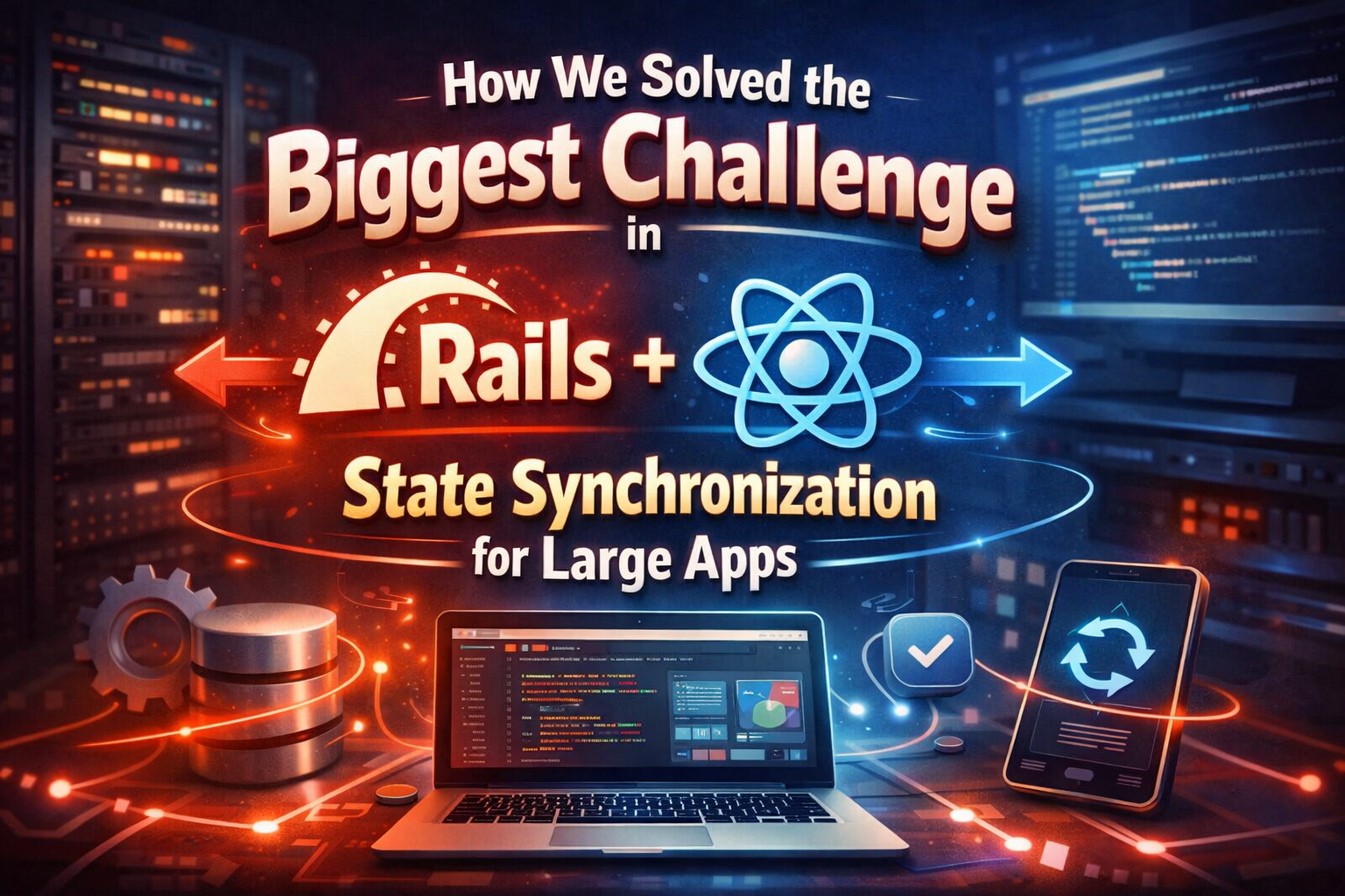 Rails + React State Synchronization for Large Apps