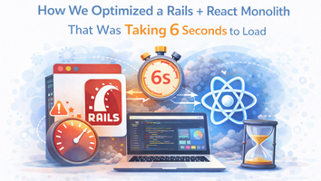 How We Optimized a Rails + React Monolith That Was Taking 6 Seconds to Load