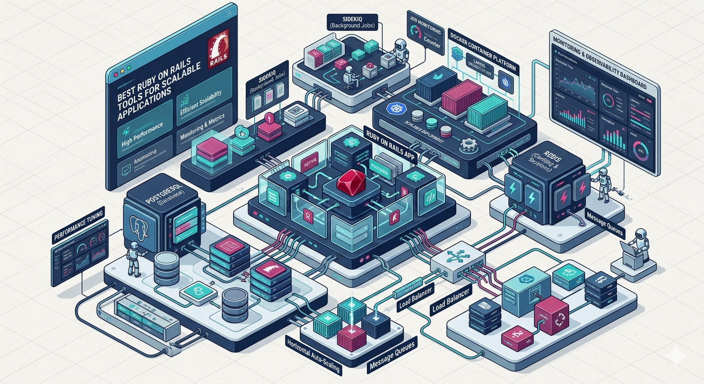 Best Ruby on Rails Tools for Scalable Applicat