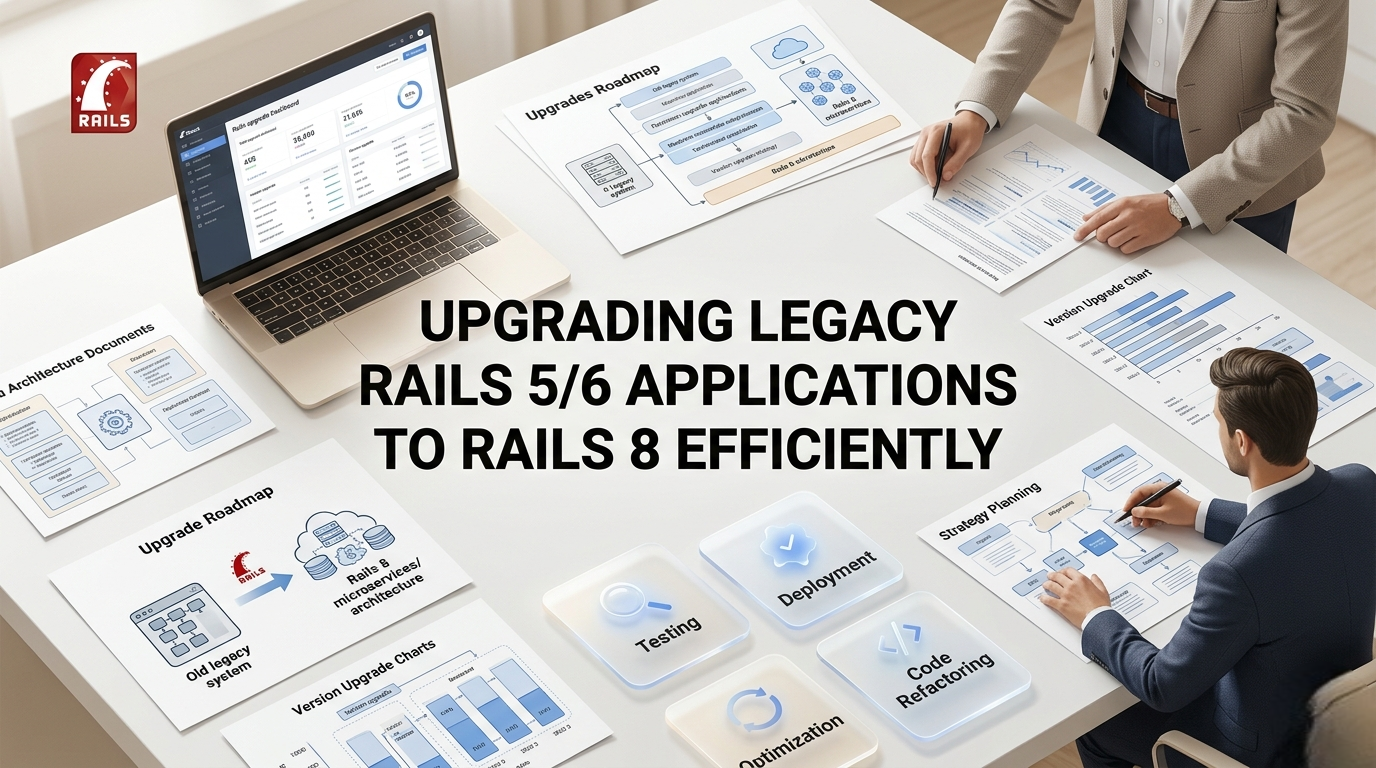 Upgrading Legacy Rails 5/6 Applications to Rails 8 Efficiently