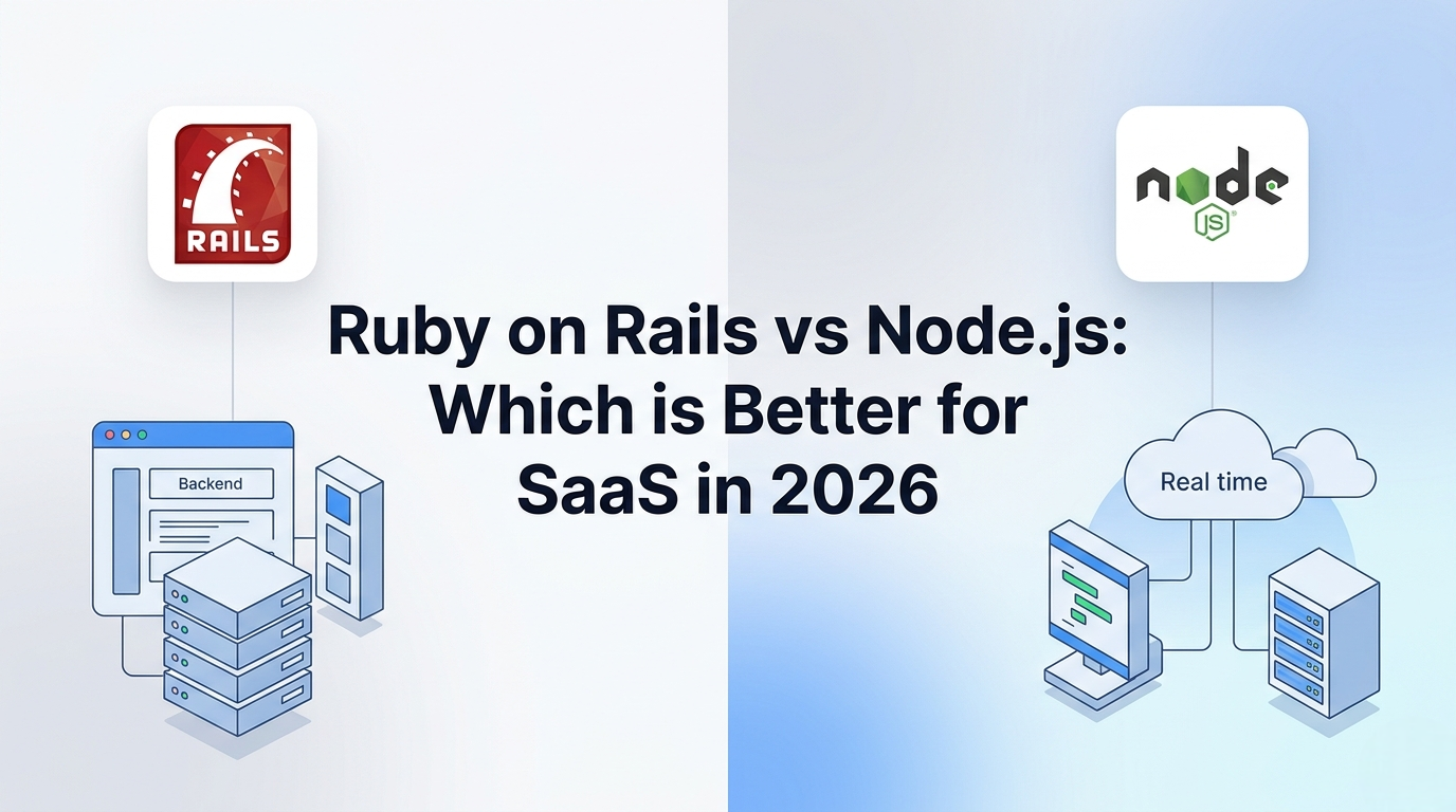 Ruby on Rails vs Node.js: Which is Better for SaaS in 2026