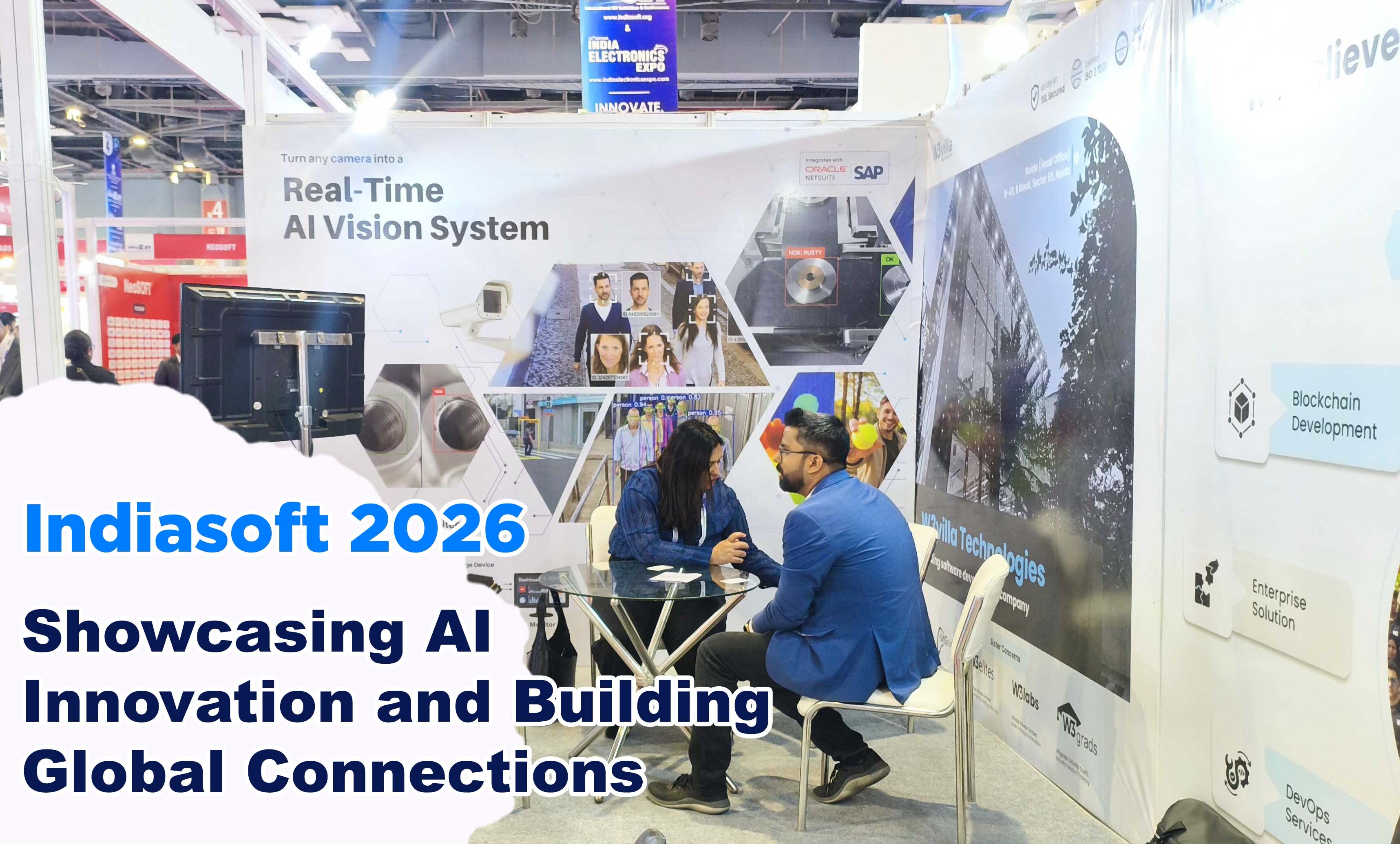 W3villa at Indiasoft 2026: Showcasing AI Innovation and Building Global Connections
