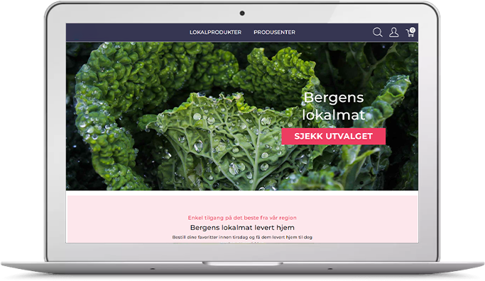 Device Image of Online Marketplace Development for Local Food Delivery